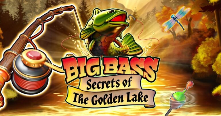 Big Bass Secrets of the Golden Lake slot artwork